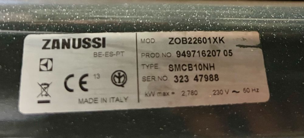 Forno Elétrico Zanussi