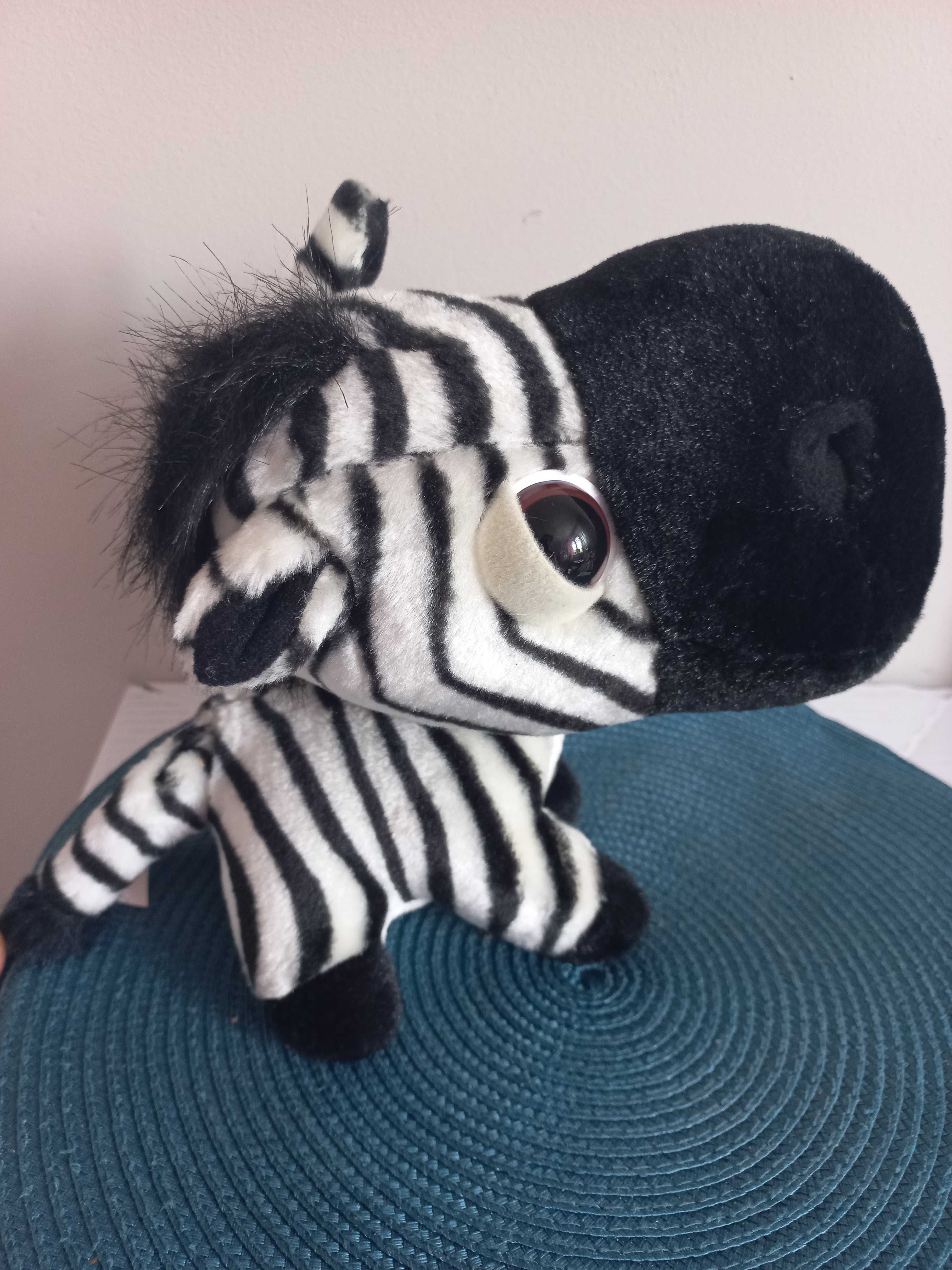 Maskotka zebra mis