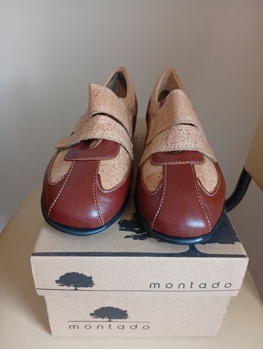 Sapatos de cortiça NR.35 NOVOS marca Montado