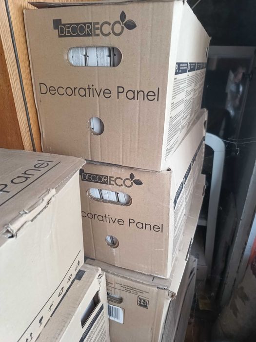 Panele dekoracyjne 3D gipsowe 55cm x 22cm ,10,5 m2 , DECOR ECO