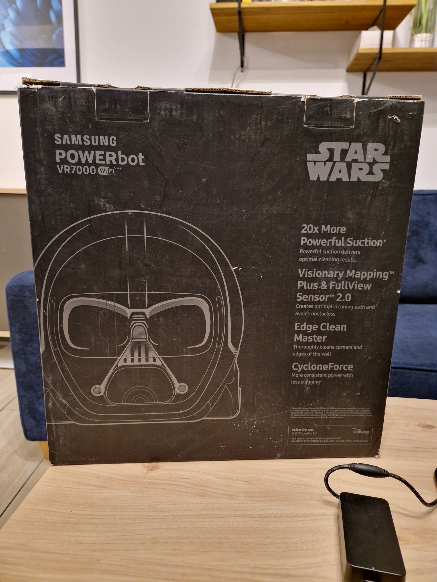 Samsung powerbot VR7000 wifi star wars darth vader gwarancja odkurzacz