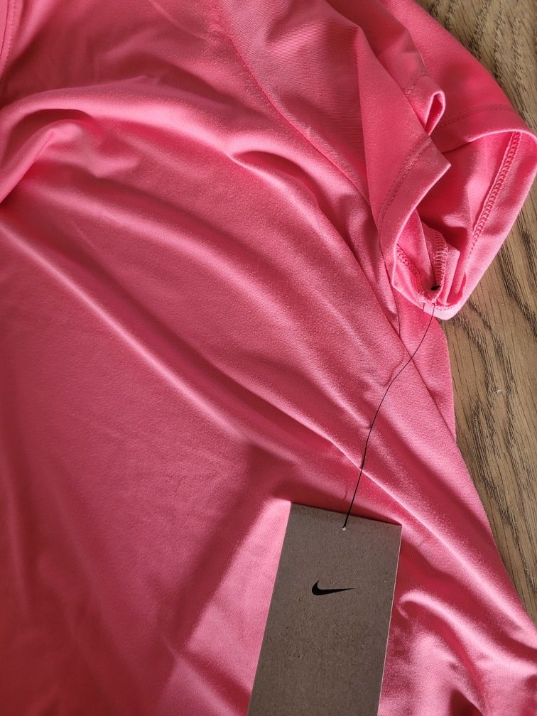 Koszulka damska Nike Dri-Fit L różowa