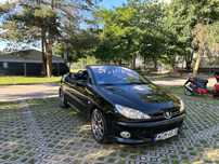 Peugeot 206cc kabriolet mały przebieg ładny stan