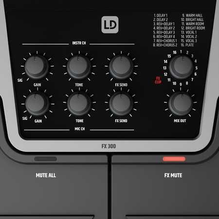 LD Systems FX 300 Multiefekt