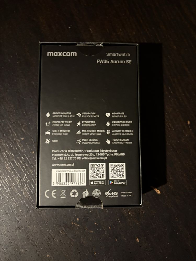 SmartWatch Maxcom Aurum Se!