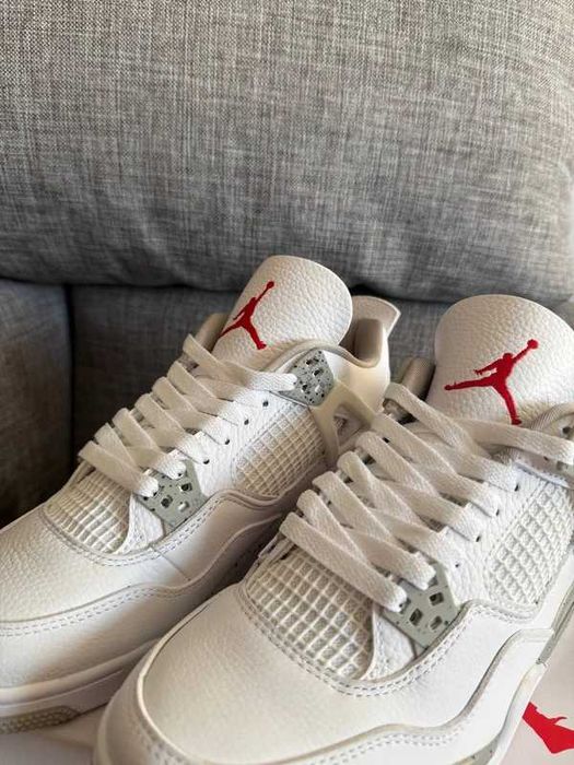 WhiteOreo Buty Jordan_4_Retro Trampki. Roz.41