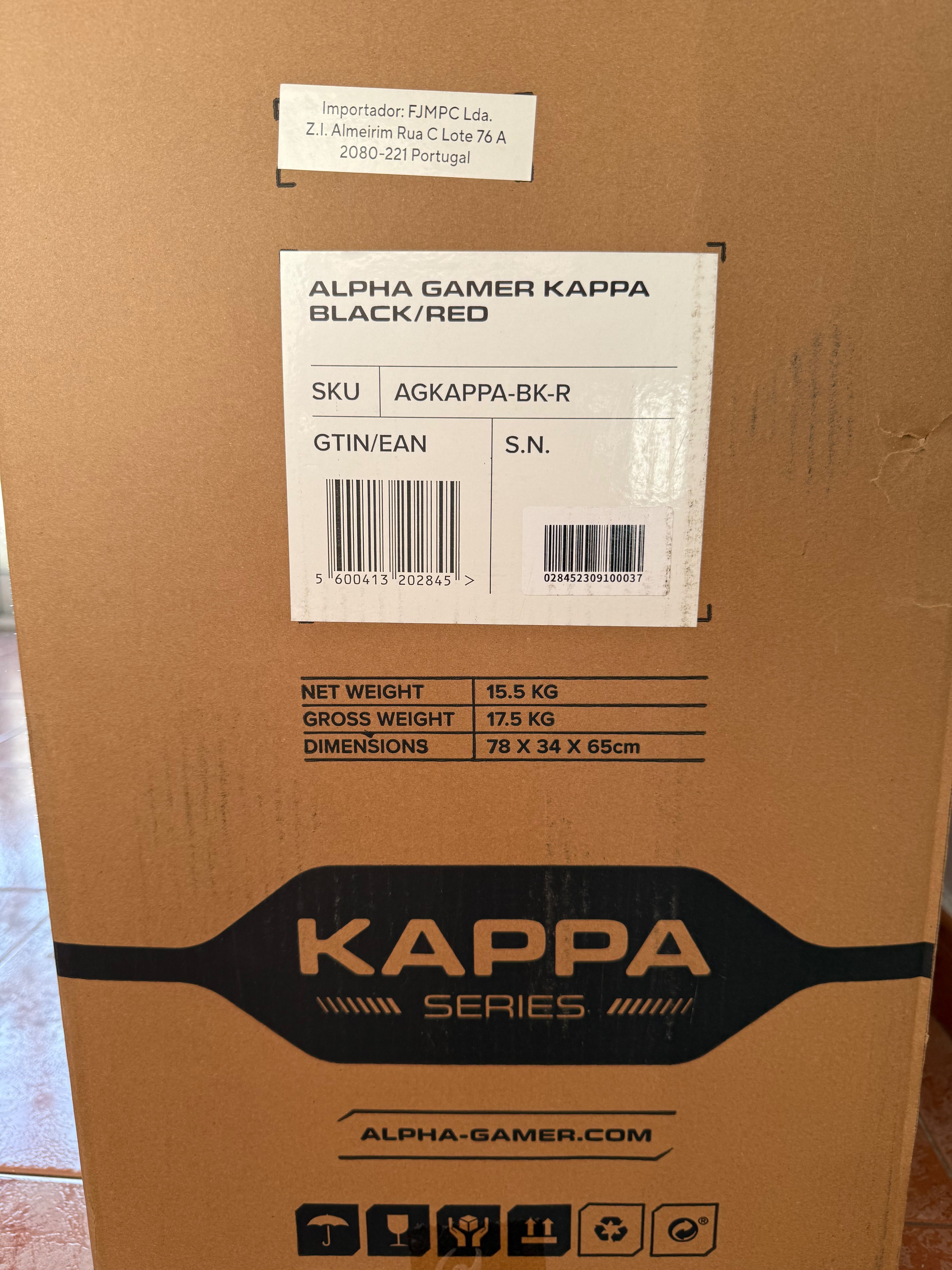 Cadeira Gaming Alpha Gamer NOVA (Selada) 5 unidades