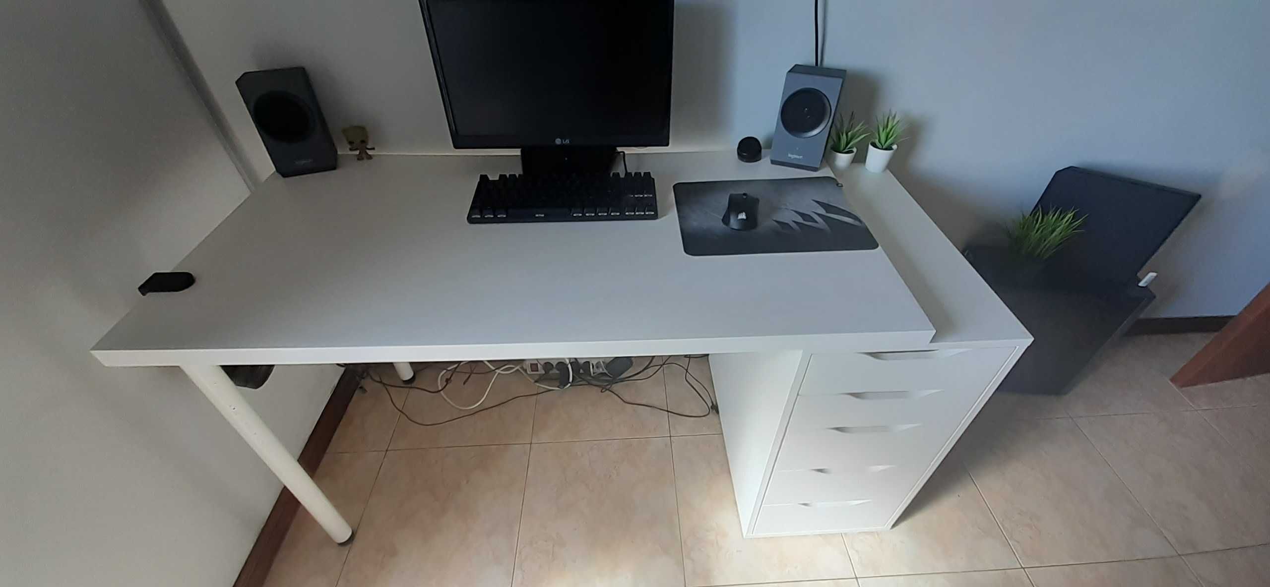 Tampo Secretaria, branco120x60 cm (Ler a Descrição!!)