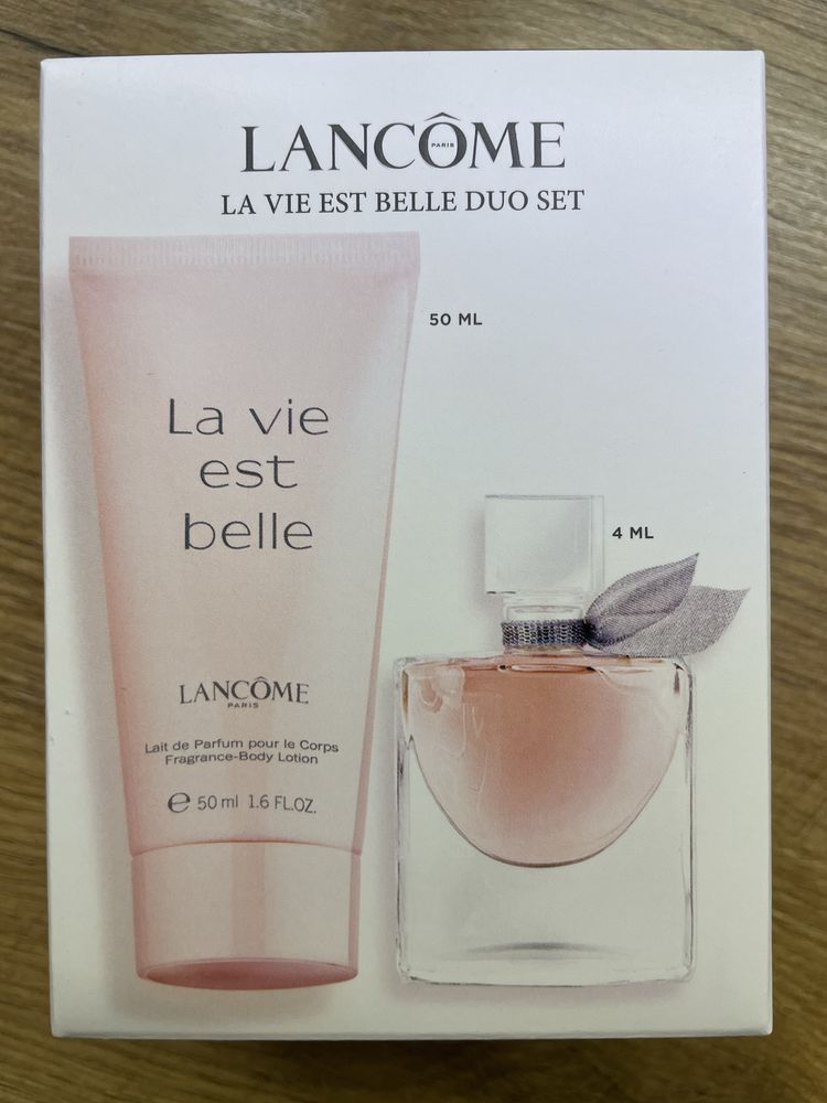 Lancome la vie est belle duo set balsam 50 ml i perfumy 4 ml
