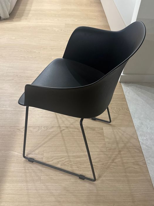 Krzesła wewnętrzne i zewnętrzne, komplet 8 sztuk