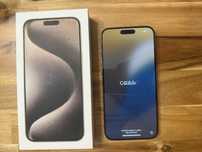 Iphone 15 Pro Max 256 GB Natural Titanium stan bdb pudełko