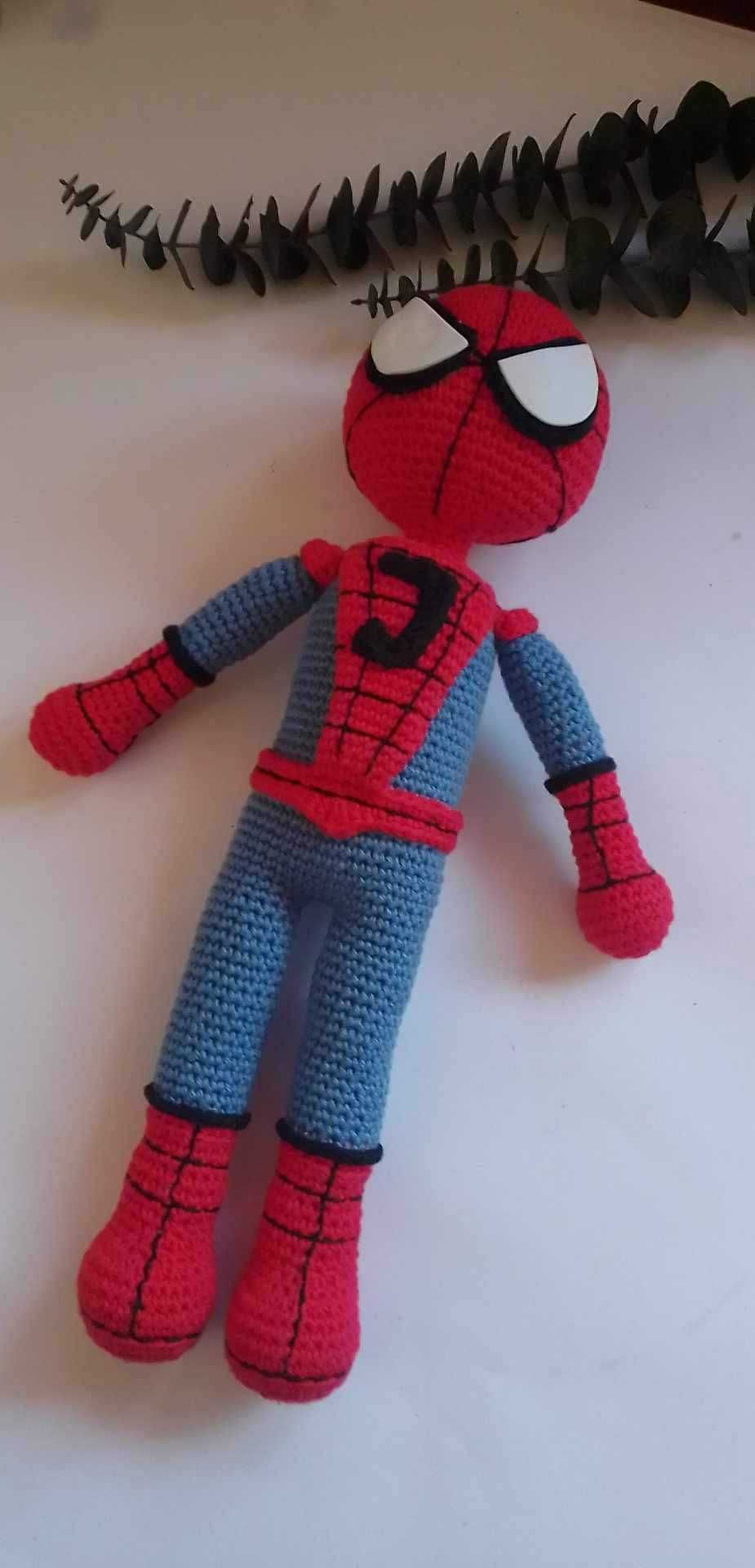 Homem-aranha amigurumi  NOVO