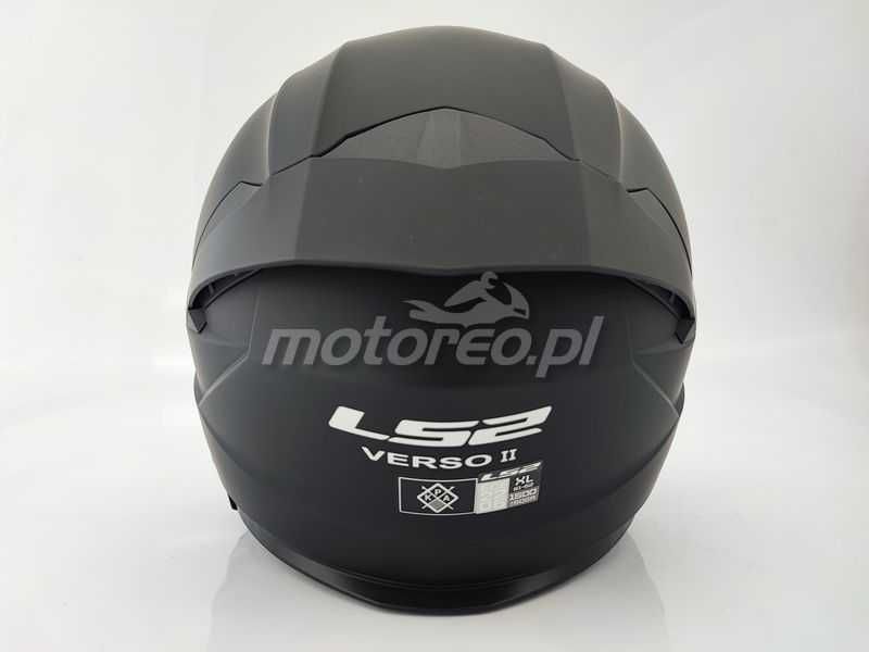 WYPRZEDAŻ Kask Otwarty Blenda LS2 OF618 VERSO 2 Czarny Mat