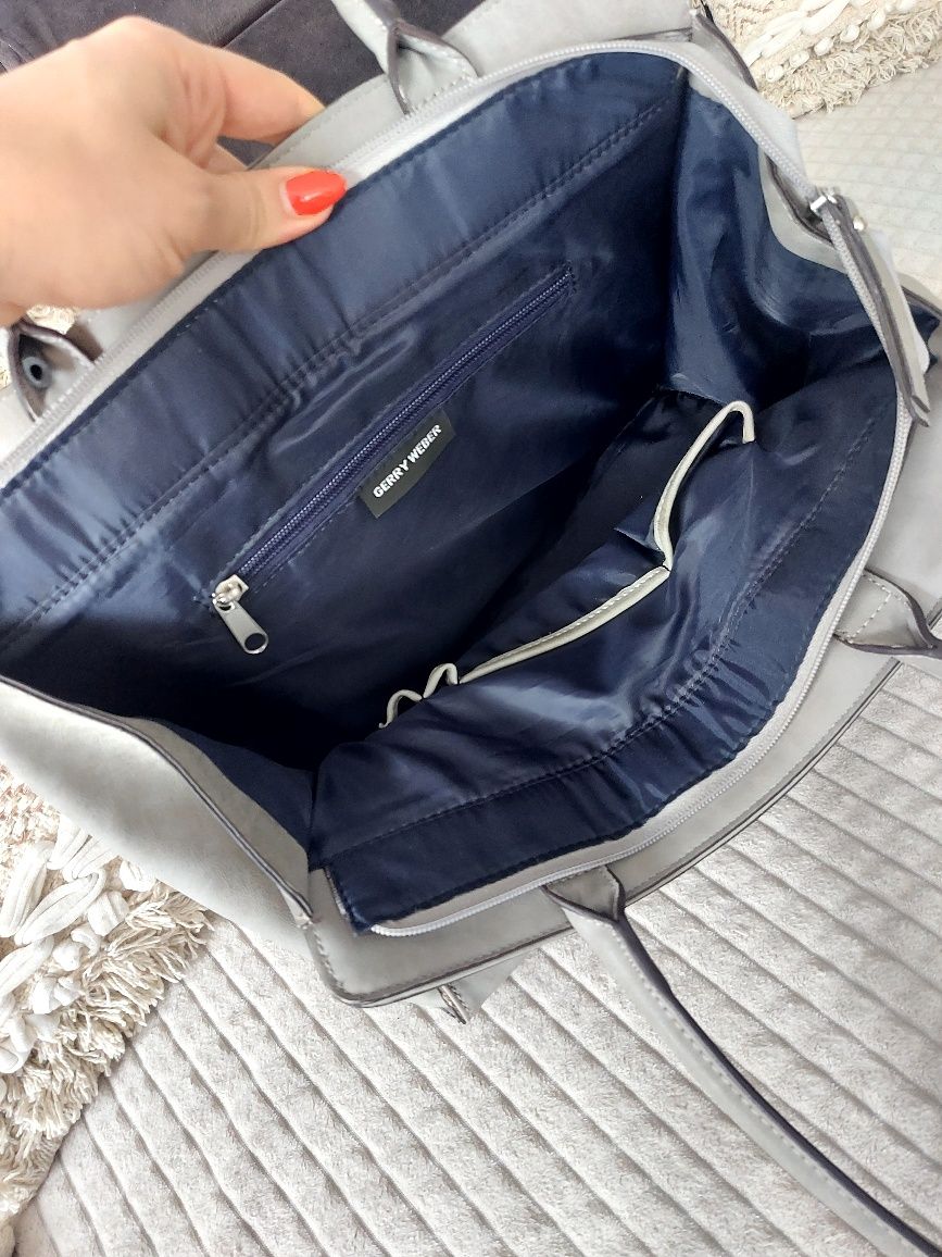 Gerry Weber damska szara torebka na codzień