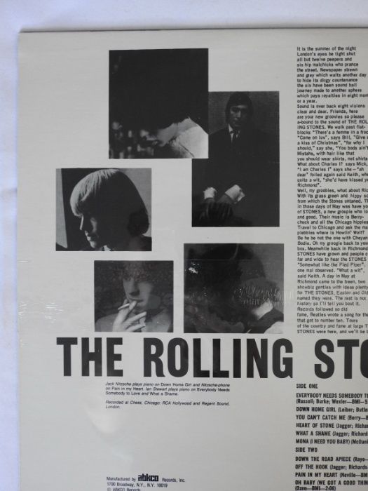 THE ROLLING STONES The Rolling Stones, Now! 1965 US пластинка в плёнке