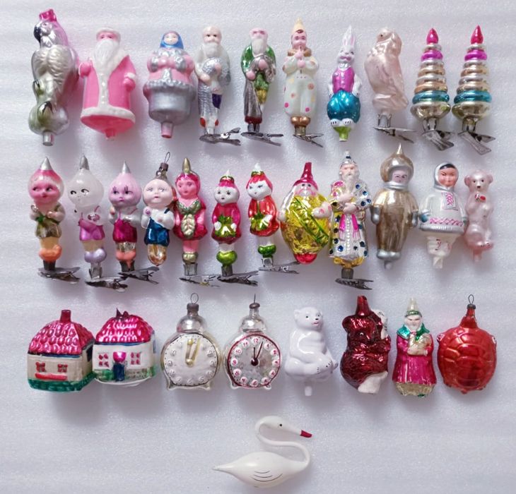Ёлочные игрушки СССР