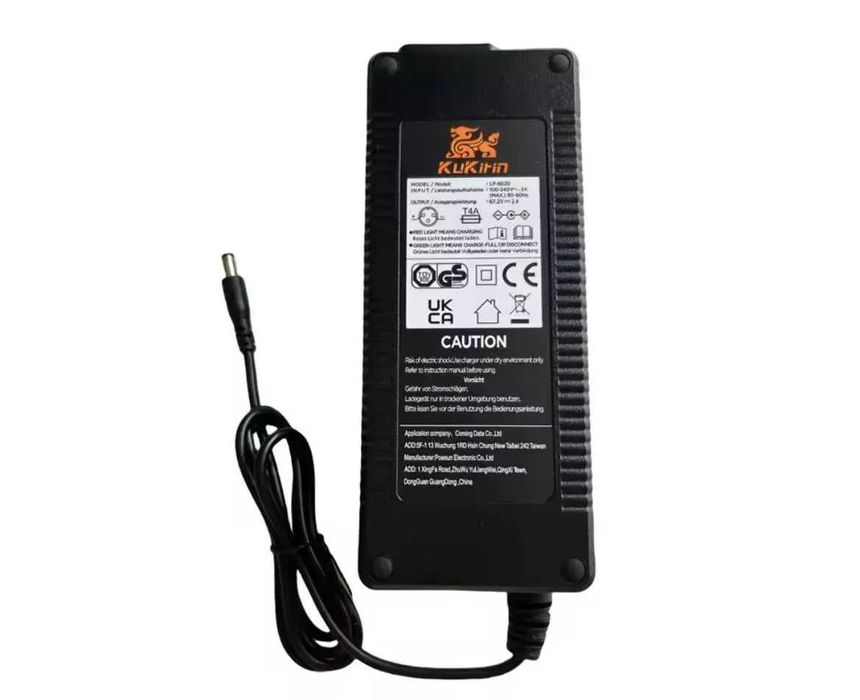Oryginalna ładowarka KuKirin G4 67.2V 2.0A