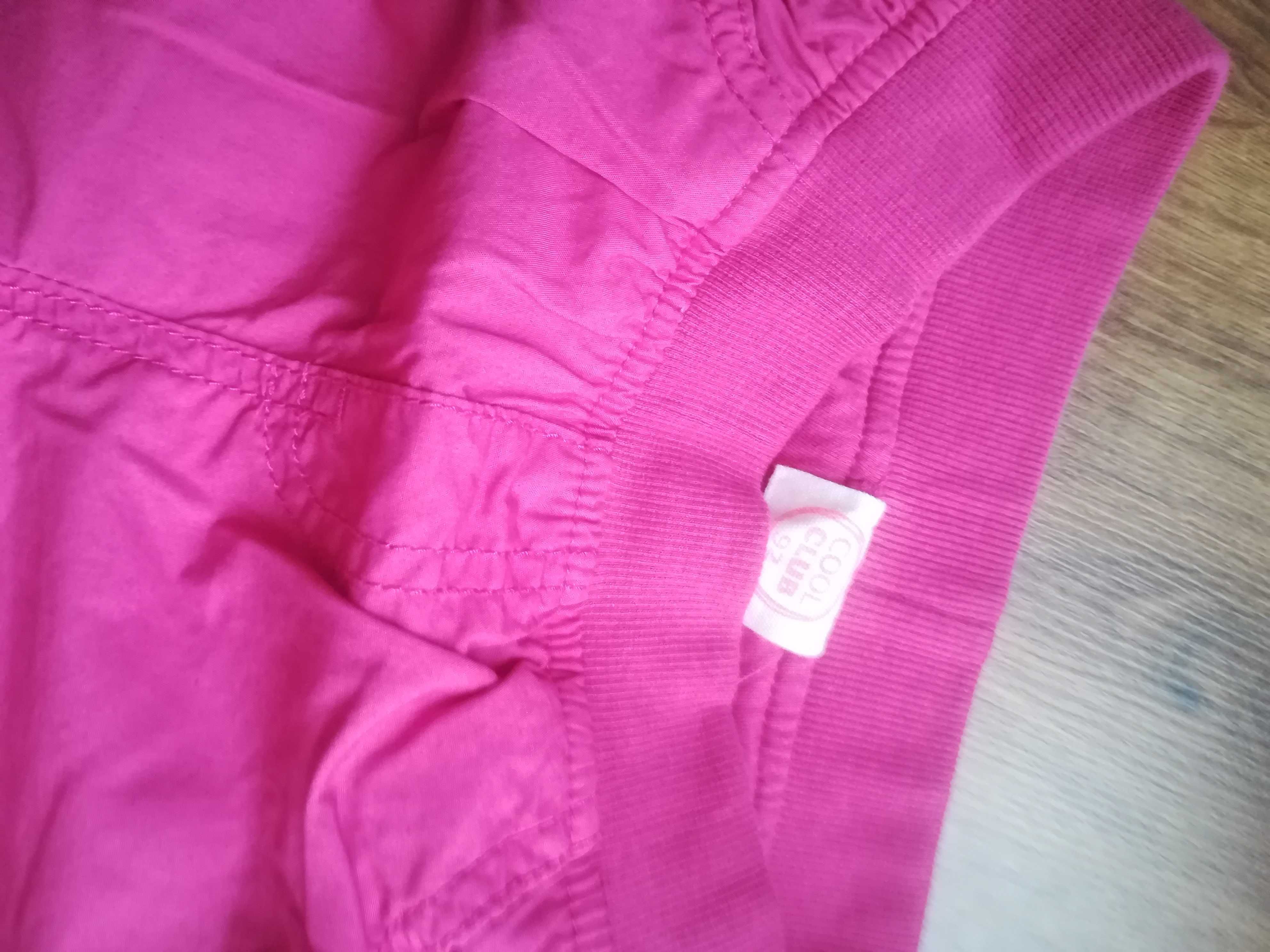 Spodnie różowe dla dziewczynki