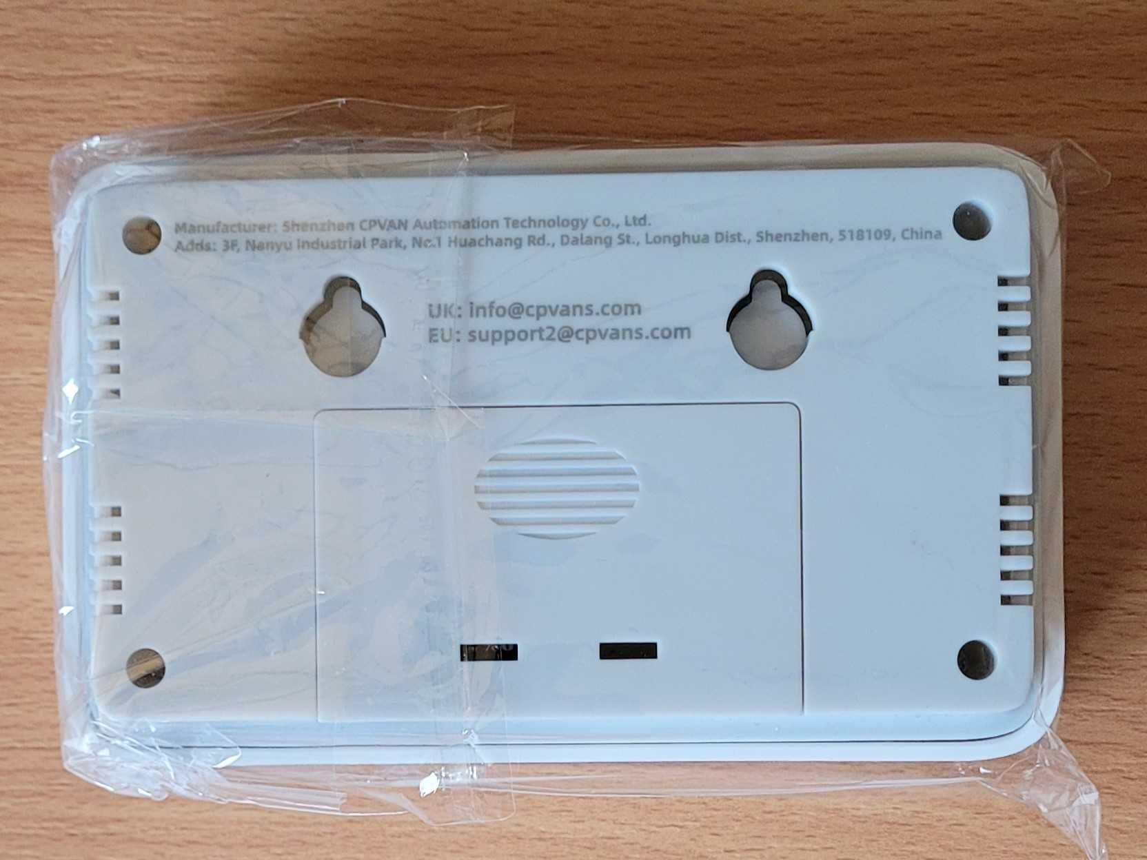 Czujnik tlenku węgla 3w1 detektor CO CPVAN wyświetlacz LCD