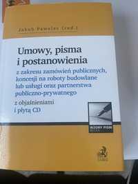 Umowy, pisma i postanowienia z płytą CD