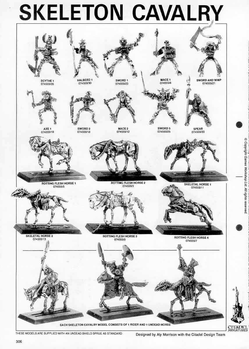 Warhammer Fantasy Battle: Undead, Skeleton Cavalry, 10