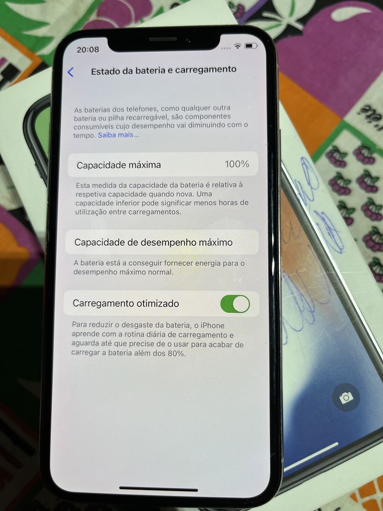 Iphone x 64 gb em bom estado