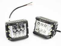 Lampa robocza led zestaw 2 szt doświetlenie zakrętów pobocza