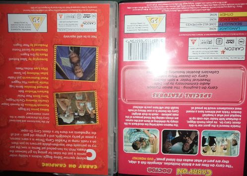 film Carry on camping, carry on doctor - komedie, english DVD