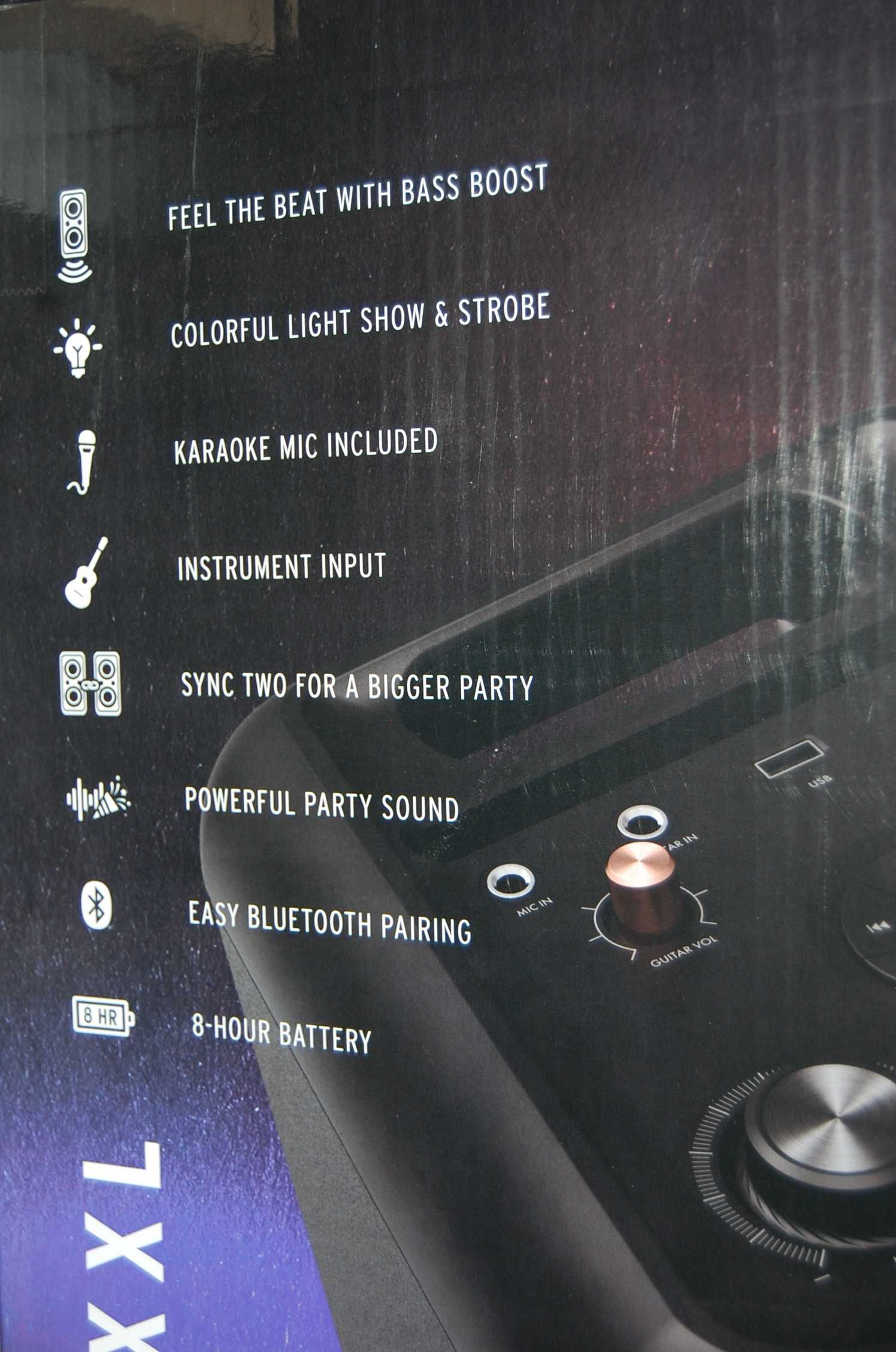 Głośnik przenośny na imprezę Klipsch GIG XXL Bluetooth AKU Mikrofon GW