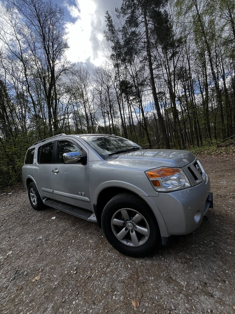 Nissan armada pathfinder V8 możliwość zamiany na haku 3.5 t