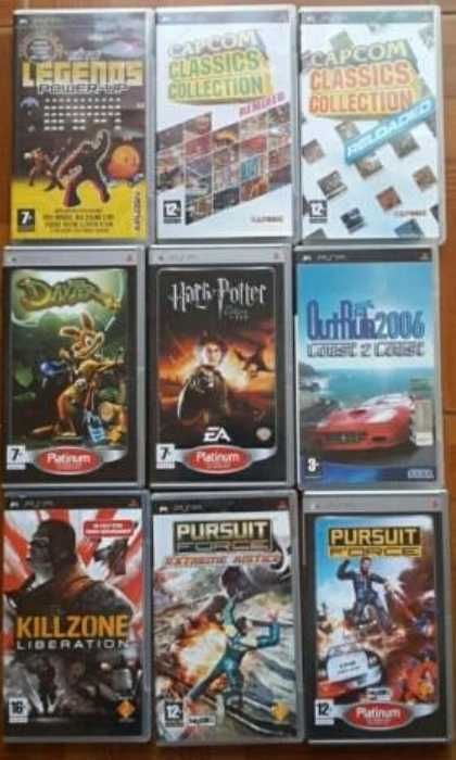 Jogos PSP a bom preco!