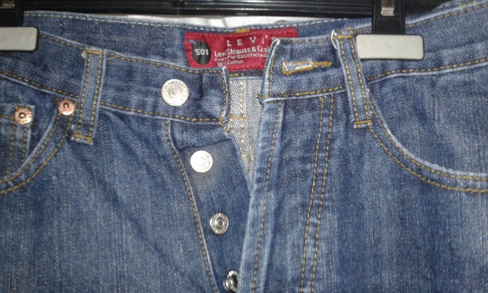 Джинсы Levis Левайс 501 размер W28