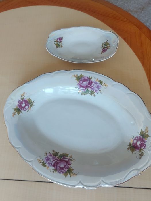 Блюда форфор Коростенский