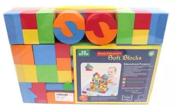 Klocki piankowe 104szt. W&K