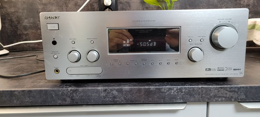 Amplituner 6.1 SONY STR-DB790 z pilotem.PERFEKCYJNY STAN