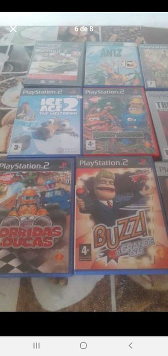 Playstation 2 modelo antigo