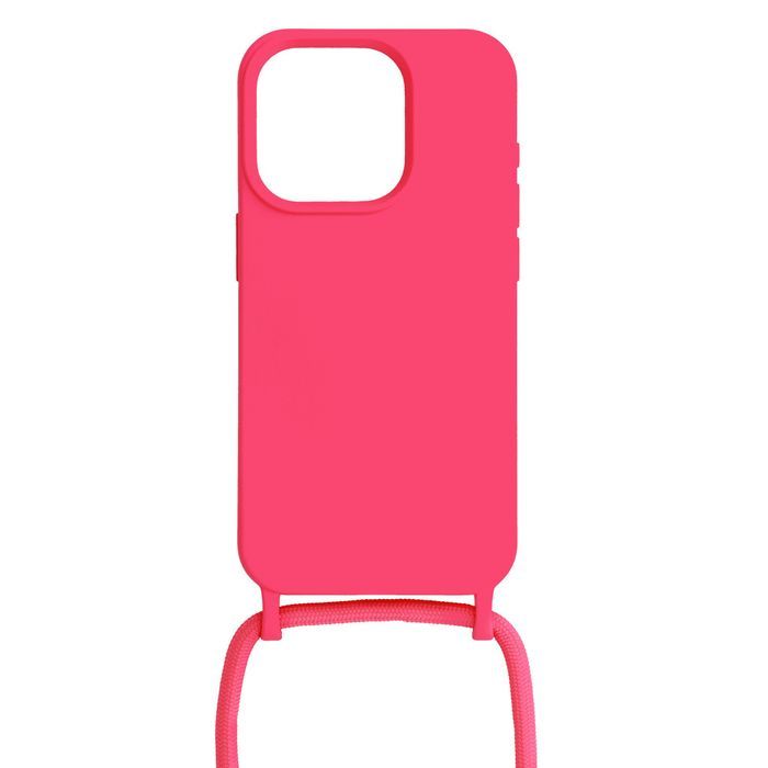 Strap Silicone Case Do Iphone 11 Wzór 1 Różowy