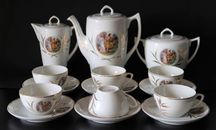 Serviço de café Vista Alegre 6 pessoas