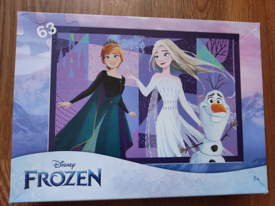 Puzzle Kraina lodu Frozen Disney 5+