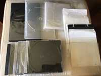 Capas plasticas cd/dvd