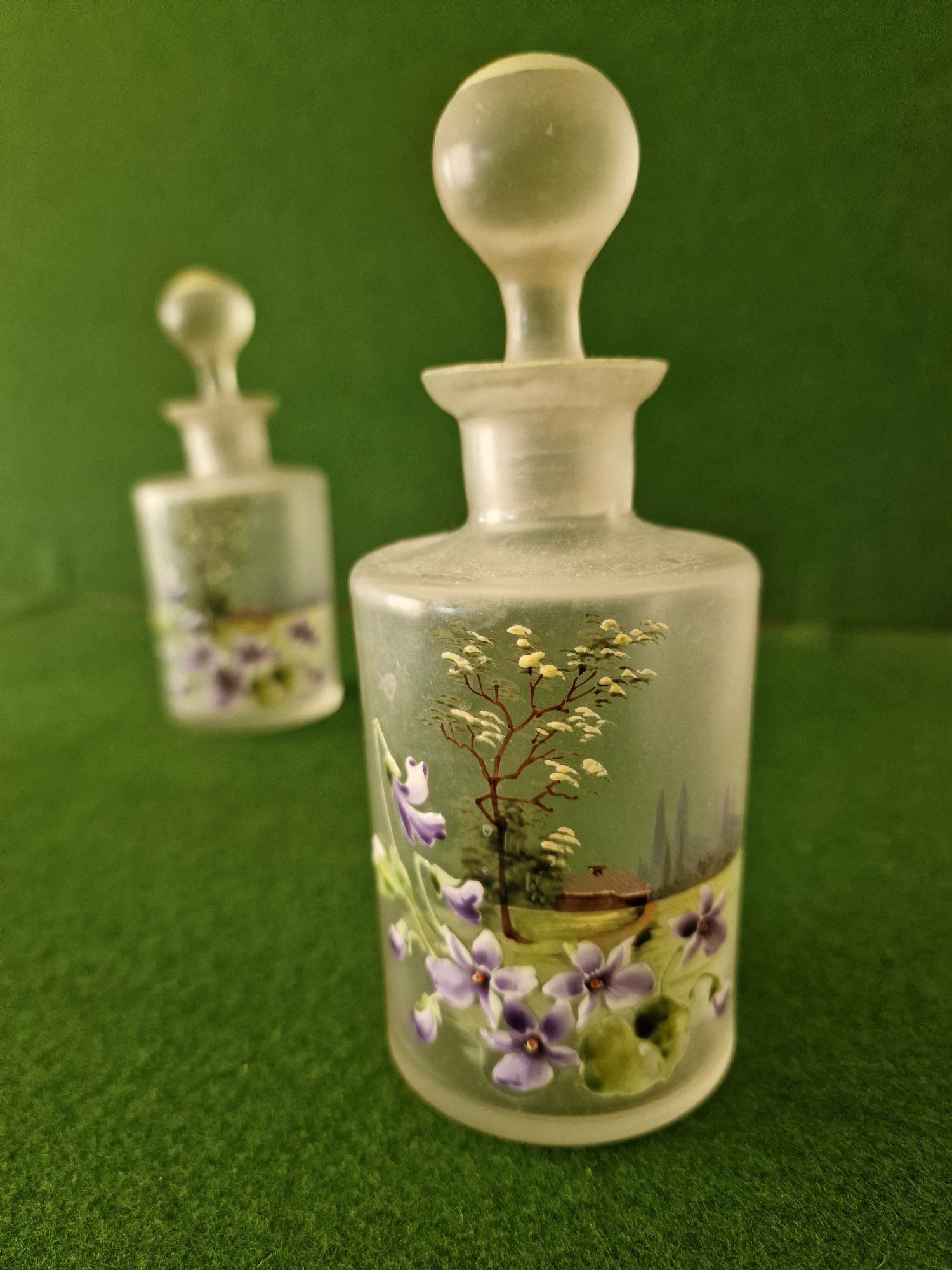 Par de frascos de perfume