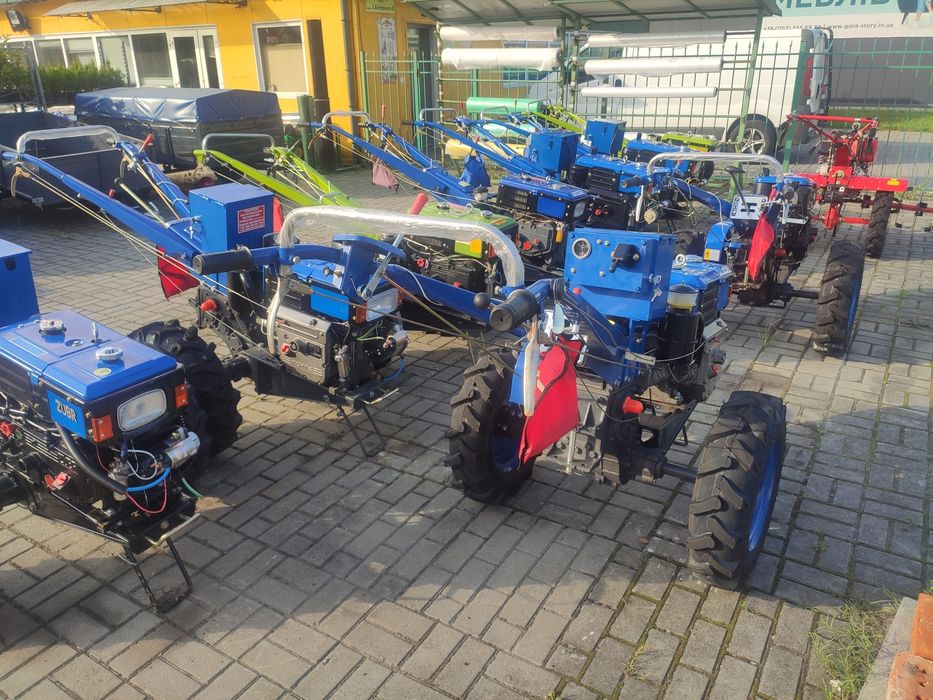 Мотоблок Зубр 8 кс+фреза