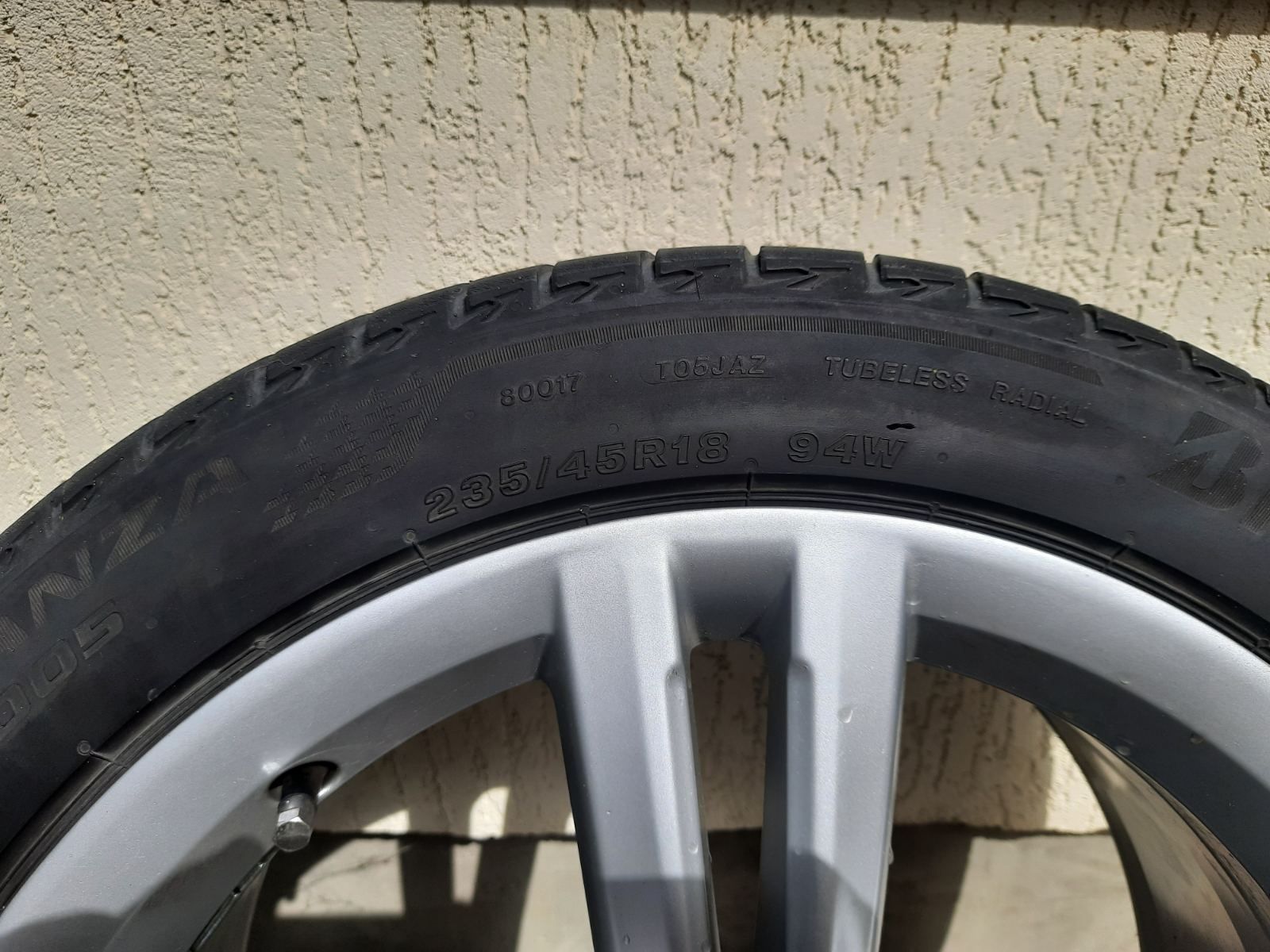 Колеса в сборе R18 5 112 Bridgestone 235 45 18 5мм