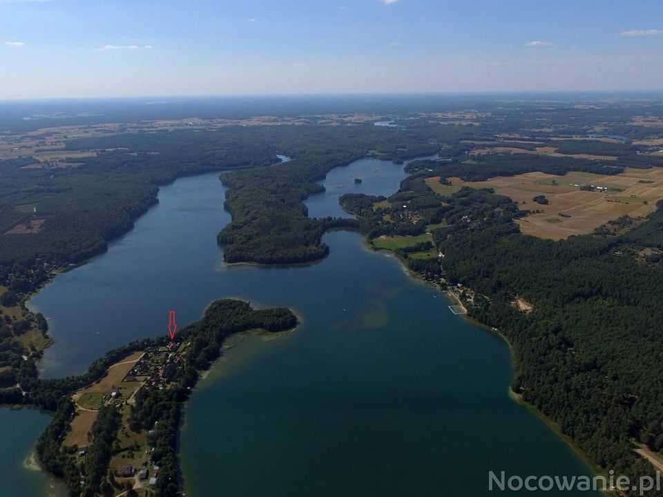 Domek letniskowy na Kaszubach nad Jeziorem Mausz