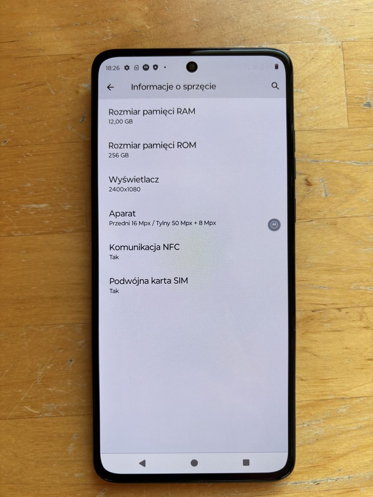 Motorola g84 5g 256gb/12