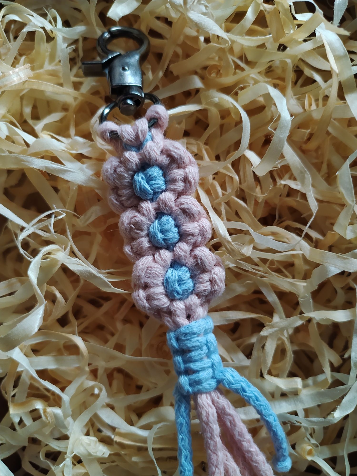 Brelok makrama handmade