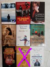 Vários Livros de Romance -  Estrangeiros - Cada 6€