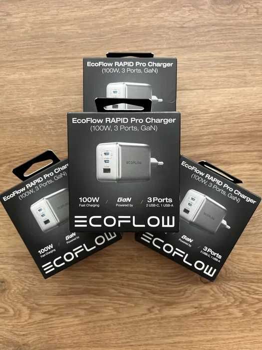 Зарядний пристрій EcoFlow RAPID Pro Charger 100W