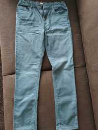 15 zł spodnie jeansowe grafitowe rozm. 143-155 chłopiec
