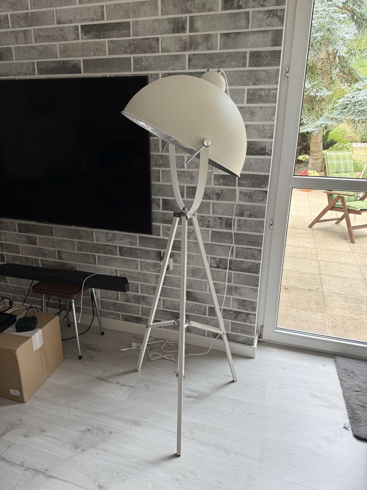 Nietuzinkowy Komplet lamp nocna stojąca fi 55cm i wisząca